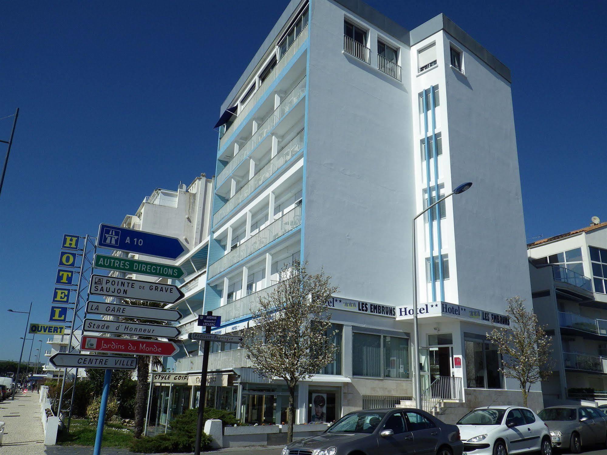 Les Embruns Hotel Royan Eksteriør billede