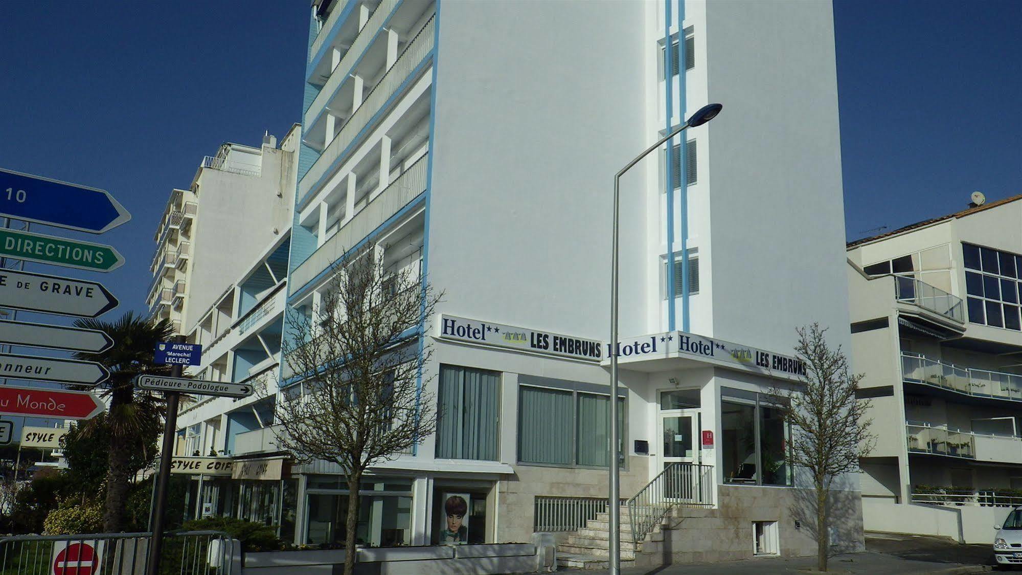 Les Embruns Hotel Royan Eksteriør billede