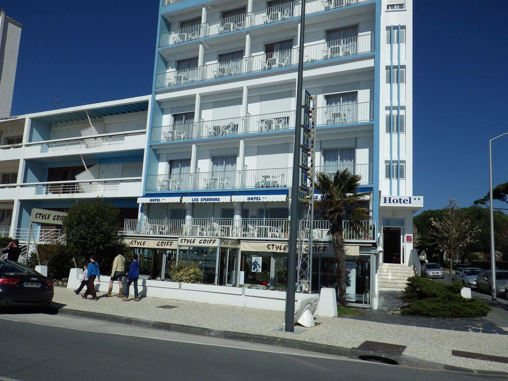 Les Embruns Hotel Royan Eksteriør billede